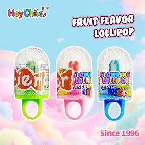 Bonbons en gros, étiquette privée personnalisée, bonbons pour bébé en forme d'anneau colorés, sucrés avec des perles de bonbons, collation amusante pour enfants, saveurs de fruits, design ludique - Product Image 2