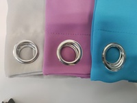 Rideaux occultants thermiques isolants à œillets pour chambre et salle de réunion, en stock régulier