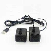 Mini DC 5 - 12V prise USB vente chaude aquarium pompes submersibles, pas cher ménage muet et pompes