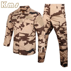 KMS เครื่องแบบเสื้อผ้าลายพรางสำหรับผู้ชายผ้าคอตตอนโพลีเอสเตอร์แขนยาวลายพราง - Product Image 2