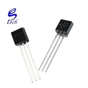 Transistor TO92 bc547b, fabricante de componentes electrónicos, transistor bc547b bc547, bc547b