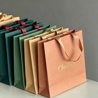 Tas Kertas Putih Mewah Tahan Lama, Dapat Didaur Ulang, Logo Dapat Disesuaikan, Daya Tahan Kuat hingga 9kg, Kertas Khusus