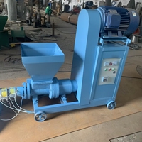 Excellente machine à mélanger et à broyer le charbon de bois, machine à fabriquer des briquettes de charbon de bois en forme de cube