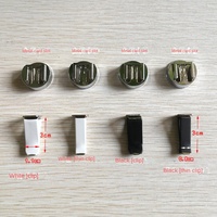 Clip diffuseur de parfum en métal pour grille d'aération de voiture, support de rechange pour désodorisant de voiture, accessoire d'arôme pour sortie de climatiseur automobile