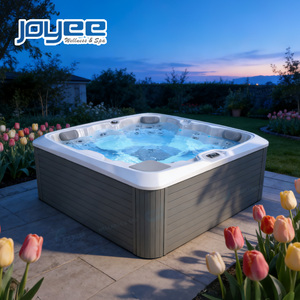 JOYEE Proveedor Dorado de Spas, Jacuzzi para 5 Personas, Fabricante OEM, Jacuzzi Moderno para Villas y Hoteles, Bañera de Hidromasaje Económica - Product Image 1