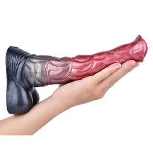 Dildo de Silicona Líquida en Forma de Caballo, Tapón Anal para Hombre y Mujer, Masturbador, Juguetes Sexuales para Adultos - Product Image 5