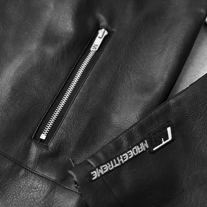 جاكيت رجالي كلاسيكي لسباق الدراجات النارية من الجلد الثقيل بتطريز مخصص من مصنعي الملابس الأصليين - Product Image 4