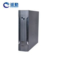 Barato Intel 12th Gen J6412 N100 N300 I3 I5 I7 Linux Thin Client Mini Pc 6 * COM DDR4 LVDS VGA HD-MI computadora de escritorio Industrial