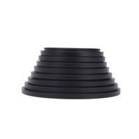 Anneau d'adaptation de filtre Step-Up 37-49-52-55-58-62-72-77-82mm, petit à grand, sans interface pour capteur plein format