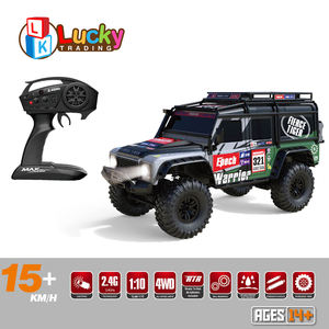 Новые игрушки 1/10 Радиоуправляемый автомобиль 2,4G 4WD Радиоуправляемый раллийный автомобиль пропорциональное управление ретро автомобиль со светодиодной подсветкой модель RTR уличные игрушки - Product Image 3