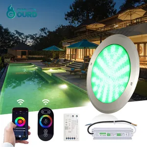 Dc Remote App Control Wifi Under Water 5mm sottile sottile sommergibile Led luce subacquea per piscina Rgb 12v