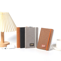 Carnet de planification A5 en cuir PU, reliure thermique avec bande élastique et attache pour stylo, idéal pour les voyages, les cadeaux, le bureau et les affaires - Grande Vente