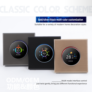 Becasmart BAC-7000: Умный программируемый термостат с сенсорным экраном, Wi-Fi и Modbus, OEM/ODM, настраиваемый, класс защиты <span class=keywords><strong>IP20</strong></span>, гарантия 2 года - Product Image 4