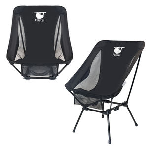 كرسي ظهر مدمج للتخييم قابل للطي خفيف الوزن للخدمة الشاقة للتنزه والشاطئ - Product Image 1