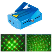 Projecteur LED musical en aluminium, effet ciel étoilé, à commande vocale, rouge et vert, intensité réglable, pour soirées – Meilleure vente