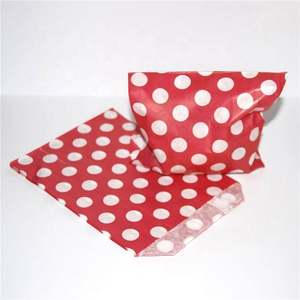 Polka Dots Coloured Wedding <b>Favour</b> Birthday Party Treat Paper Candy Sweet <b>Bags</b> - Product Image 3