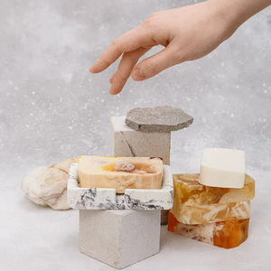 Jabón en Barra de Aceite Esencial Hecho a Mano, Procesado en Frío, con Fragancia, para Comercio Exterior Transfronterizo, Estilo Ozono, Limpiador - Product Image 3