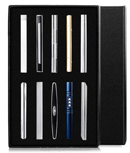 Boutons de manchette personnalisés pour hommes, pinces à <span class=keywords><strong>cravate</strong></span> avec logo personnalisé, vente en gros - Product Image 3