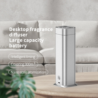 Diffuseur d'arômes intelligent pour la maison, rechargeable sur batterie, télécommandé, sans eau, Type-C, pour huiles parfumées domestiques