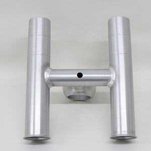 ที่วางคันเบ็ดตกปลาแบบคู่ Raider <span class=keywords><strong>SL20</strong></span> T Top รุ่น Twin Double ทำจากอะลูมิเนียมสำหรับเรือ พร้อมตัวหนีบขนาด <span class=keywords><strong>2</strong></span> นิ้ว - Product Image 6