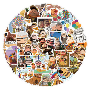 ZY3536C 50 Piezas de Pegatinas de Graffiti con Letras de <span class=keywords><strong>Pixar</strong></span>, Decorativas para Tazas, Guitarras, Computadoras Portátiles, Equipaje, PVC, Resistentes al Agua, para Manualidades - Product Image 6