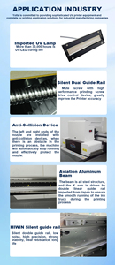 Yotta P30 3200*2000Mm Kỹ Thuật Số Lớn Định Dạng Thủy Tinh Gỗ Gốm Acrylic UV LED Phẳng Giá Máy In 2513 3220 - Product Image 5