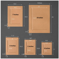 Cadres photo en carton avec clip et ficelle, kit de suspension DIY pour photos, décoration murale pour la maison, les fêtes et le bureau
