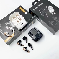 Headphone pasangan J17 Headset tampilan Digital audionos hadiah terbaik 2 pasang Tws HiFi Stereo bersama Gaming earphone nirkabel