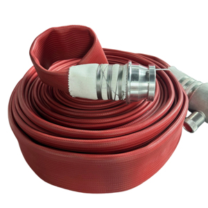 Customized High Quality <strong>Rubber</strong> Fire <strong>Hose</strong> with <strong>BS</strong> Coupling - Product Image 2