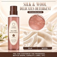 Détergent à lessive liquide en vrac personnalisé en flacon cylindrique en bois de rose, produits de lavage, parfum longue durée, fraîcheur, produits de nettoyage