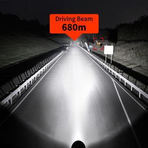 Faro <span class=keywords><strong>LED</strong></span> IP68 <span class=keywords><strong>para</strong></span> Camión de 9 Pulgadas con Encendido Dinámico, DRL Ámbar Blanco, Luz de Conducción de 260W, Foco 4x4 <span class=keywords><strong>para</strong></span> Parachoques Superior de Semirremolque - Product Image 5