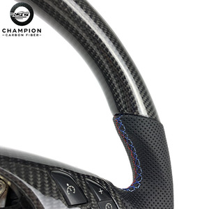 Volante de Fibra de Carbono Personalizado para <span class=keywords><strong>BMW</strong></span> E39 E46 M3 <span class=keywords><strong>330i</strong></span> 325i <span class=keywords><strong>2002</strong></span> 2003 2004 2005 2006 2007 2008, Accesorios para Automóviles - Product Image 3