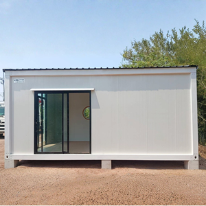 High Quality 20ft Modular Prefab Cabin Casa Tiny <b>House</b> Office Container Ready to Ship Made with Steel Sandwich Panel Material - Product Image 2