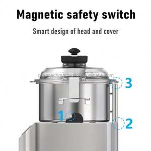 Robot culinaire multifonction électrique 5 8 12 18L, hachoir à viande et légumes, coupe-légumes pour oignon et légumes - Product Image 2