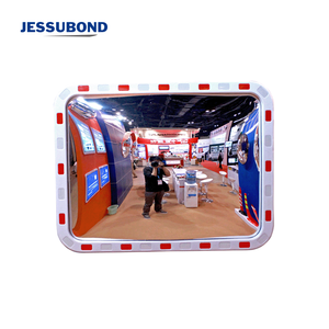 Specchio Convesso Riflettente Rettangolare 40x60 <span class=keywords><strong>cm</strong></span> e Altre Dimensioni, Prodotto per la Sicurezza Stradale, Resistente alle Intemperie e Visibile di Notte - Product Image 3