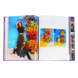 Kosteneffectieve Boekdrukservice Grootformaat Hoge Kwaliteit Hardcover Kunst Fotografie Fotoboek Afdrukken