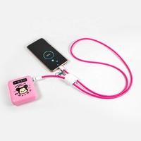Cable de Carga Rápida USB 4 en 1 con Cordón Trenzado para Teléfono Inteligente, Regalo Empresarial, Funda para Teléfono Móvil