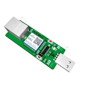 โมดูลไร้สายแปลงพอร์ตอนุกรมเป็นอีเธอร์เน็ต Ebyte ODM NS1-TB ผลิตในโรงงานของเราเอง รองรับการส่งข้อมูล RJ45 และ TTL ผ่านพอร์ต UART - Product Image 1