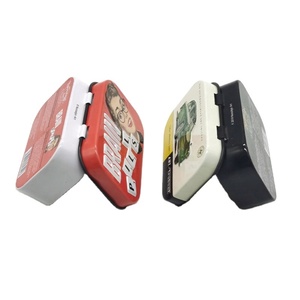 Caja de Metal Rectangular Personalizada y Reciclable con Diseño de Caricaturas, Contenedor de Almacenamiento para Dulces, Joyas, Tarjetas y Pegatinas - Product Image 5