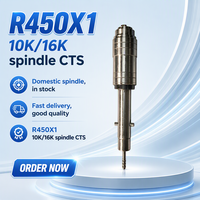 Ensemble de broche CTS 16K R450X1 10K 27K S500X1 16000 V/min à sortie centrale BT30 pour machine CNC 6E1071001 Remplacement domestique