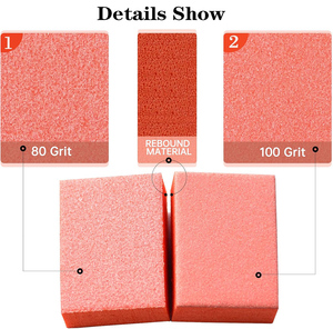 US FREE SHIPPING Professional Manicure Tools <strong>2</strong> <strong>Way</strong> <strong>Nail</strong> Polish Sand <strong>Block</strong> - Product Image 3