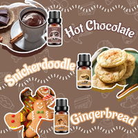 HL-Essential Oils Set Fabricant, TOP 6/10ML Bakery Fragrance Oil Set pour la fabrication de savon à bougie parfumée, Diffuseur d'aromathérapie