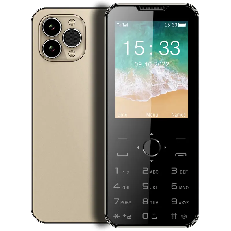 2023 New Product F14 Pro 2.8inch 2G GSM Dual Sim Ultra Slim Bar Phone Mobile Phone