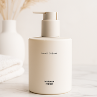 Bouteille de shampooing vide en PET doux au toucher de couleur gris mat 250ml 300ml 500ml bouteille de lavage des mains en plastique à épaule plate