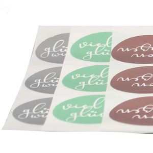 FX Cheap Custom <b>Printing</b> Thermal <b>Paper</b> Self-Adhesive Label Round Shape <b>Paper</b>&Plastic <b>Sticker</b> - Product Image 4