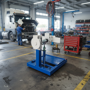 Support rabattable pour moteur à usage intensif OBC Support rotatif pour moteur d'automobile Équipement d'entretien pour moteur de camion - Product Image 4