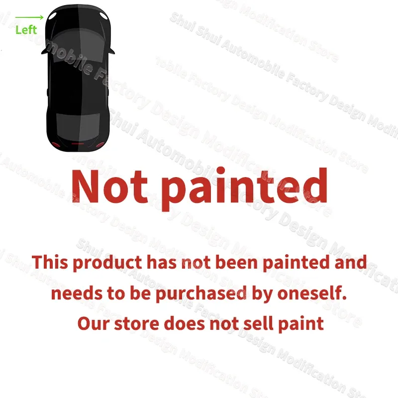 Not painted Left