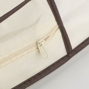 Bolsa de Compras Plegable con Cierre, Laminada, de Polipropileno No Tejido, Reutilizable y Ecológica, con Impresión de Logotipo Personalizado - Product Image 3