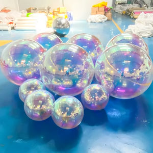Ballon miroir gonflable Événements Fête Scène Club Boutique Décoration Publicité Miroir gonflable Boule PVC Boules brillantes colorées - Product Image 1