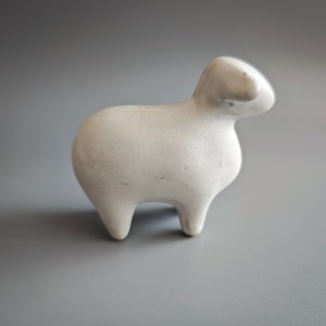 Statua di Capra in Porcellana Art Deco per Interni ed Esterni, Decorazione Domestica, Scena <span class=keywords><strong>della</strong></span> Natività Animale - Product Image 3